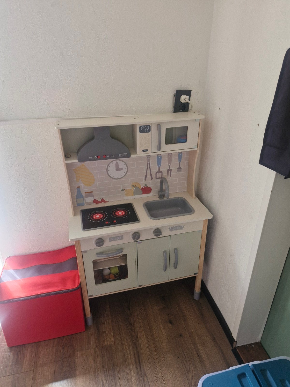 Houten speelkeuken met accessoires, Ophalen of Verzenden