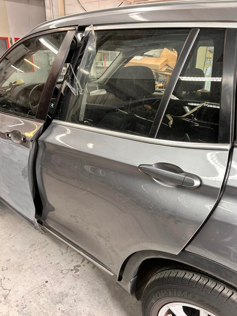 Bmw x3 links achter raam + links achterraam mechanisme, Ophalen, Links, BMW, Bumper