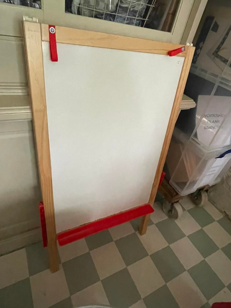 Tekenbord ikea, Ophalen, Gebruikt