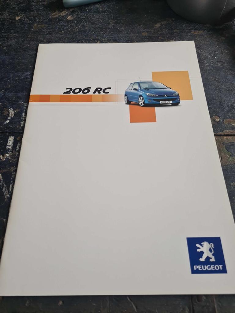 Peugeot 206 RC     9/2003, Ophalen of Verzenden, Nieuw, Peugeot
