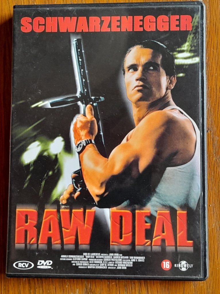 Raw deal dvd zgan, Cd's en Dvd's, Dvd's | Actie, Zo goed als nieuw, Alle leeftijden, Ophalen of Verzenden