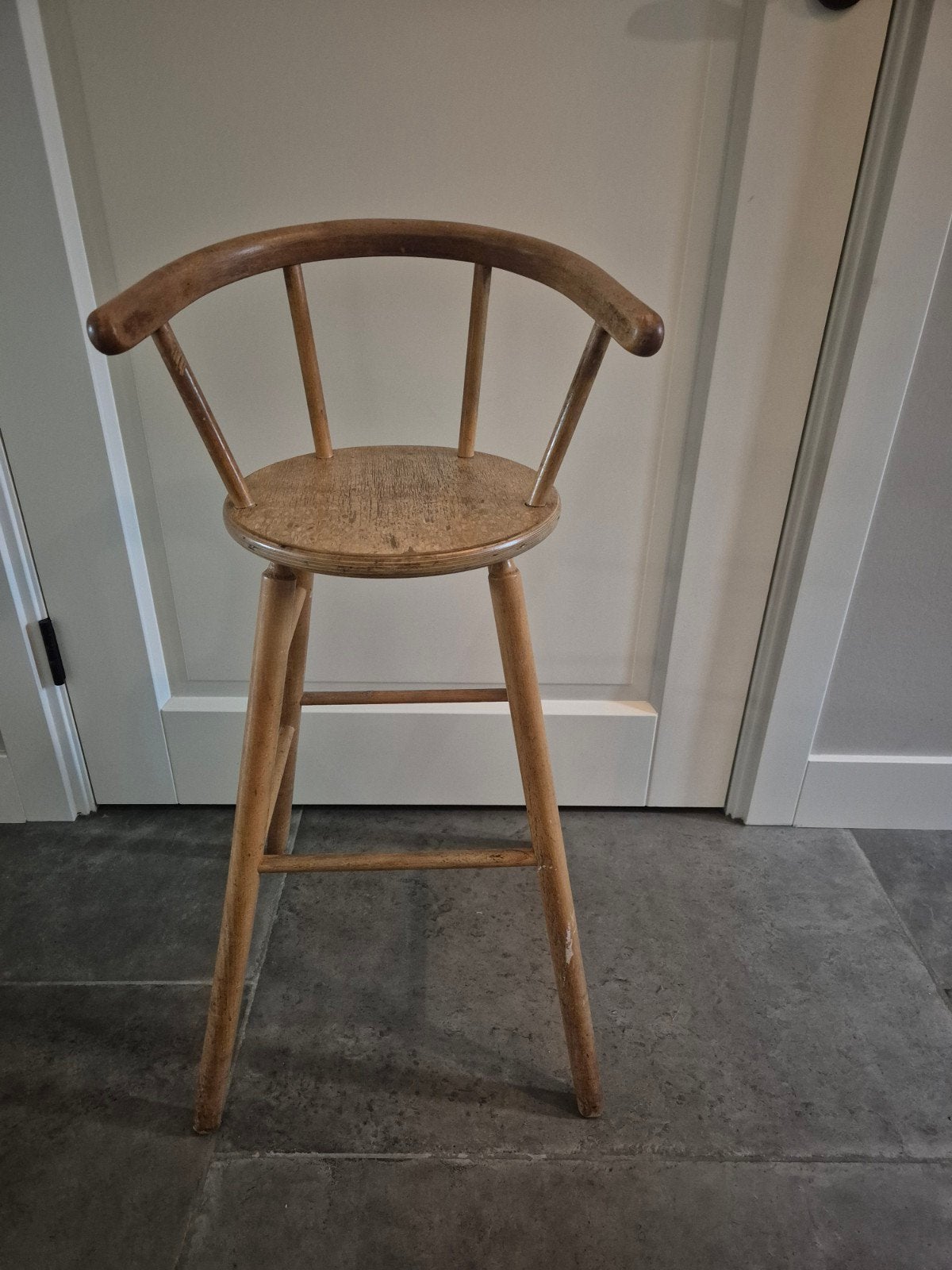 brocante hoog kinderstoeltje, Antiek en Kunst, Ophalen