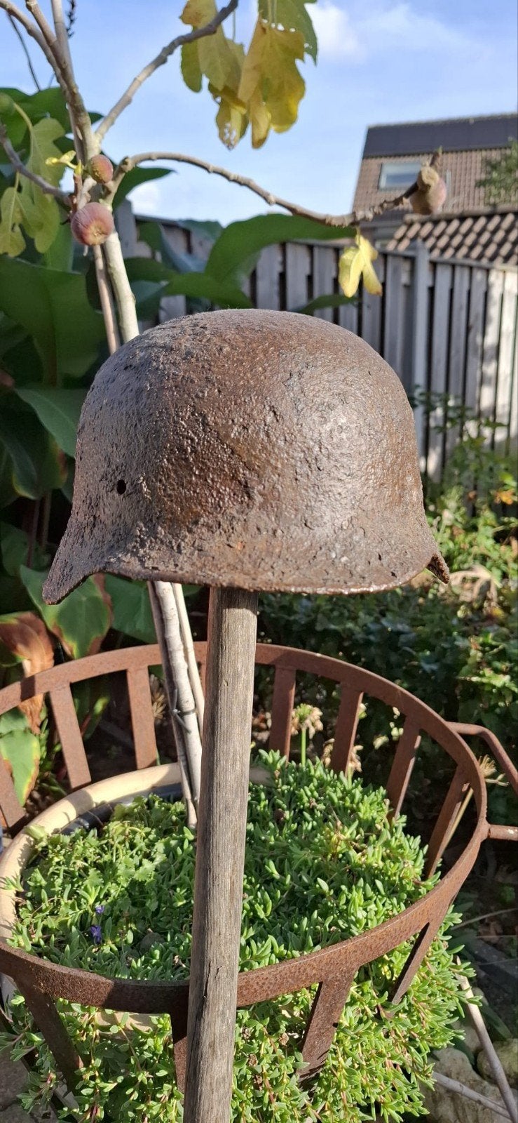 bovo duitse helm M40 (1), Ophalen of Verzenden, Duitsland, Helm of Baret