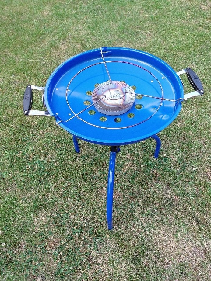 Skottelbraai te koop, Caravans en Kamperen, Kampeeraccessoires, Ophalen, Gebruikt