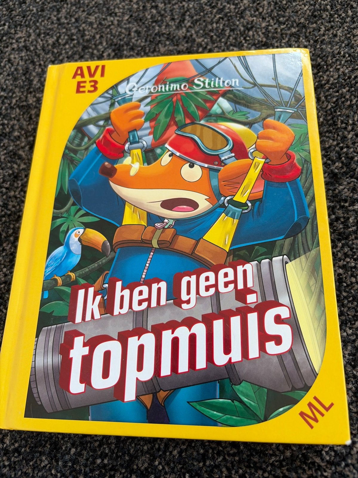 Geronimo Stilton - Ik ben geen topmuis (AVI E3), Boeken, Kinderboeken | Jeugd | onder 10 jaar, Ophalen, Zo goed als nieuw, Fictie algemeen