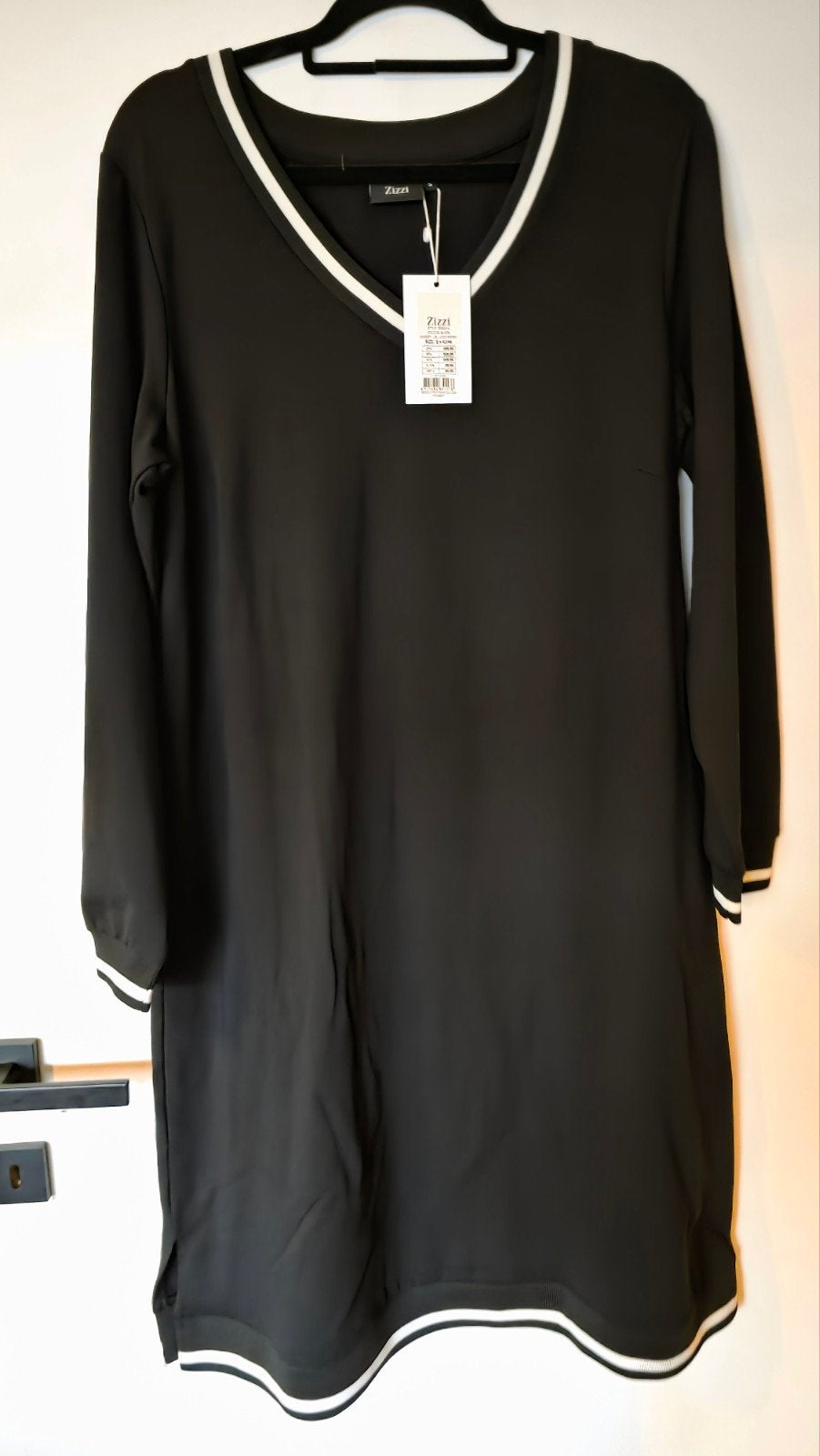 Zizzi jurk 44/46, nieuw, Zizzi, Zwart, Maat 46/48 (XL) of groter, Nieuw