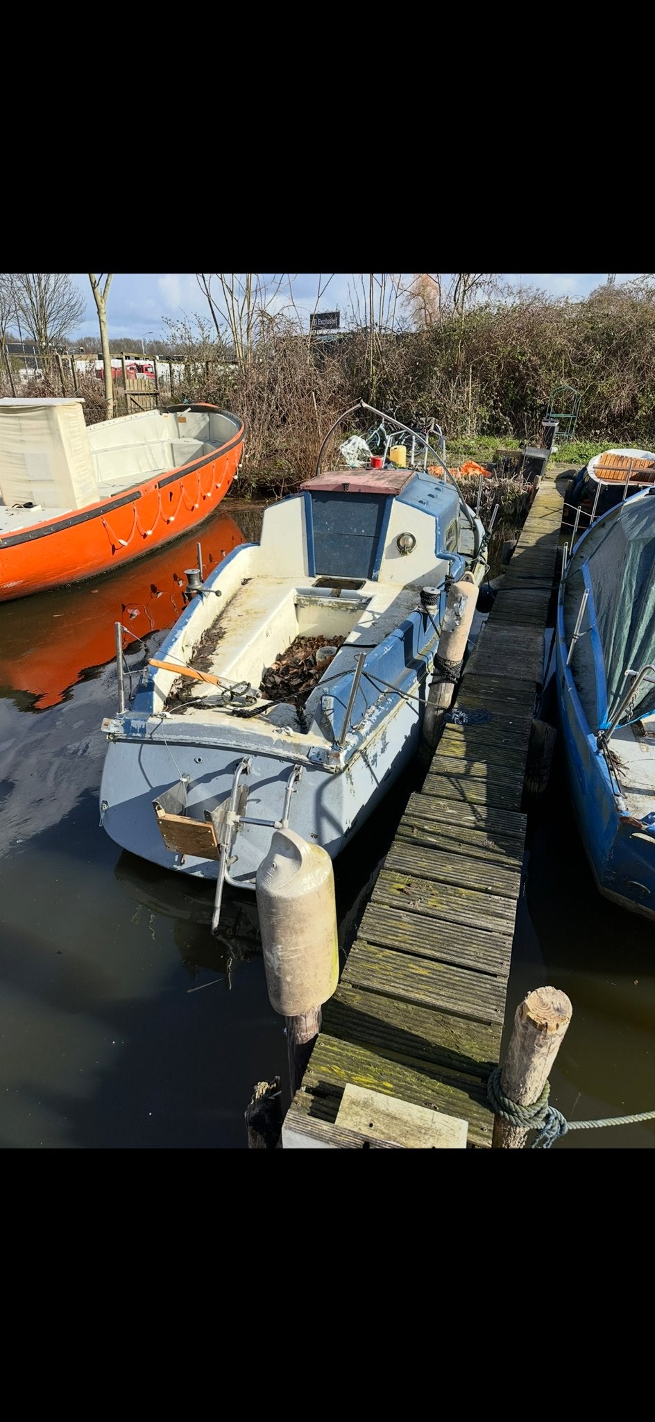 Zeilboot - Leuke klusboot voor de handige liefhebber, Watersport en Boten, Motorboten en Motorjachten, Gebruikt, Ophalen