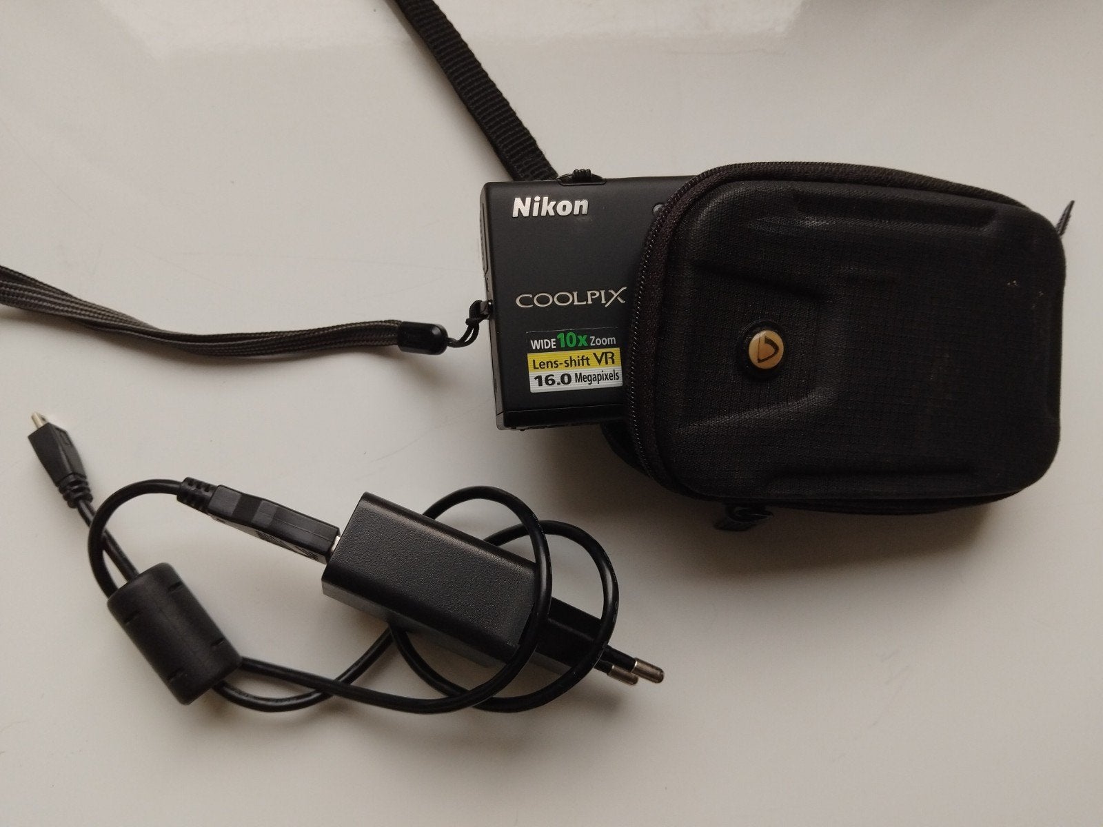 Nikon COOLPIX S6200., Audio, Tv en Foto, Fotocamera's Digitaal, USB-kabel, Verzenden, 16 megapixels, Zo goed als nieuw