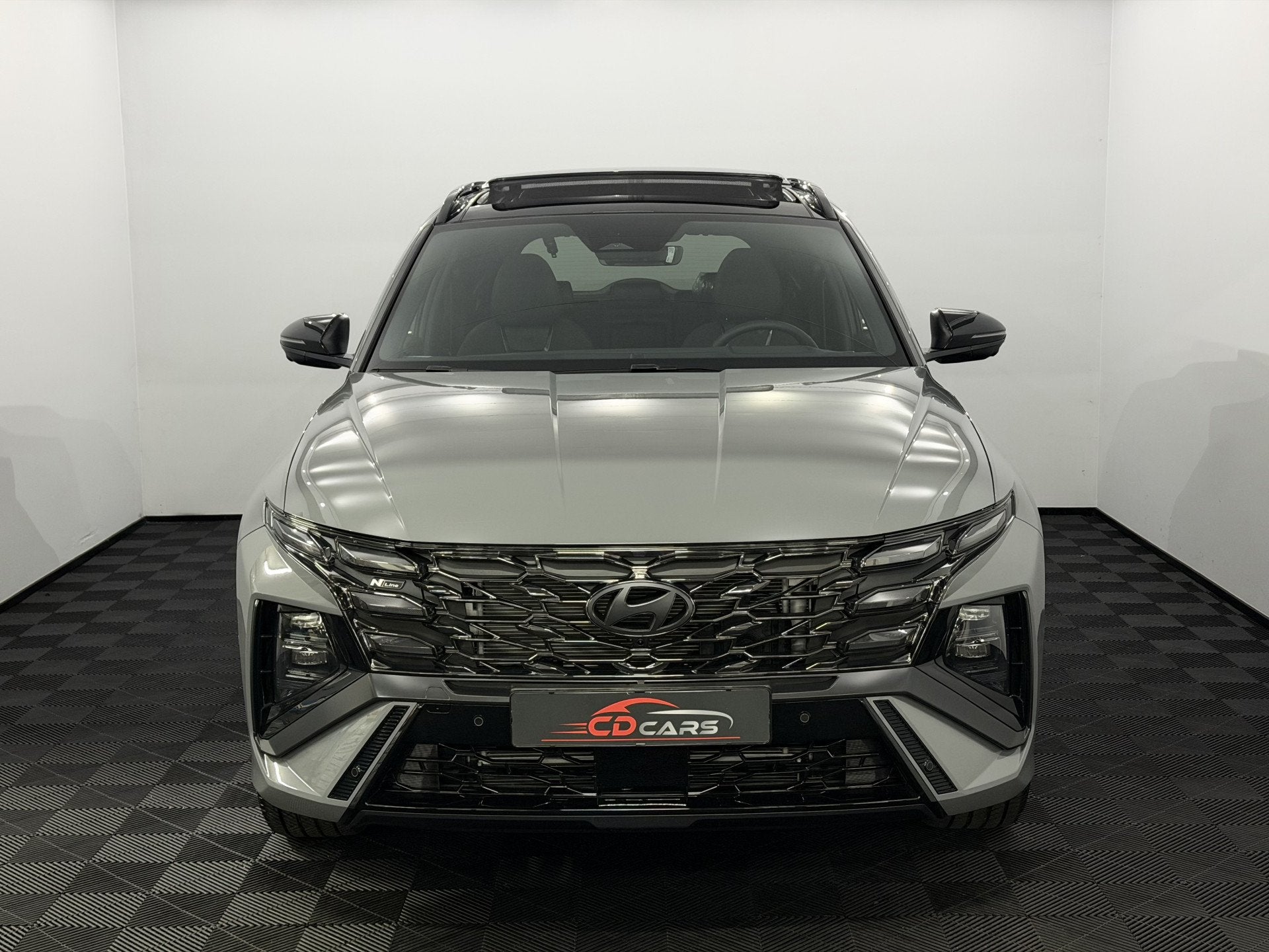 Hyundai Tucson 1.6 T-GDI PHEV N Line Sky 4 AWD Plug-in Pano,, Auto's, Gebruikt, 4 cilinders, Leder en Stof, Adaptive Cruise Control