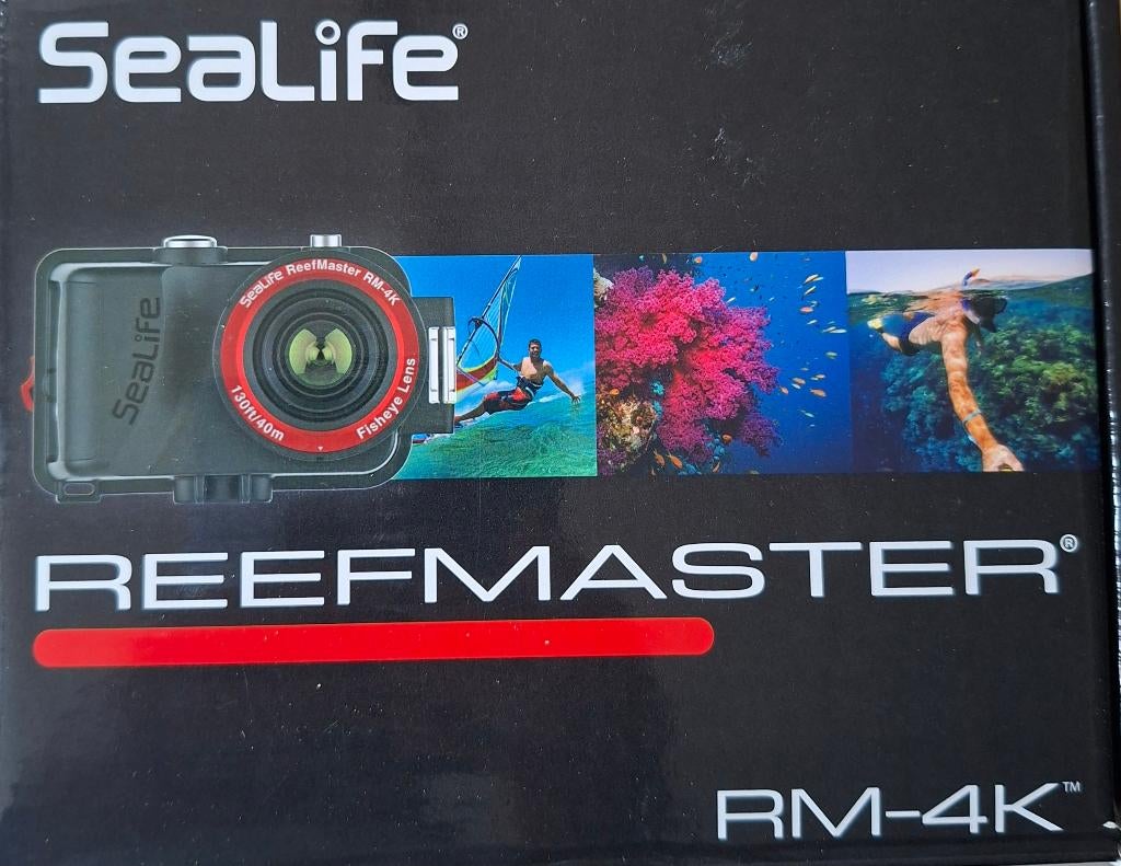 Onderwatercamera, Ophalen, Gebruikt, 10 t/m 40 meter, Complete set