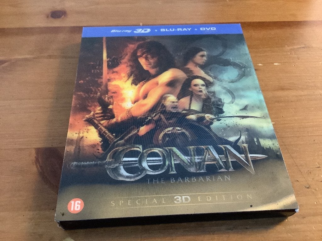 Conan the Barbarian special 2-disc 3D edition blu-ray, Vanaf 16 jaar, Inclusief extra's, Film, Ophalen of Verzenden