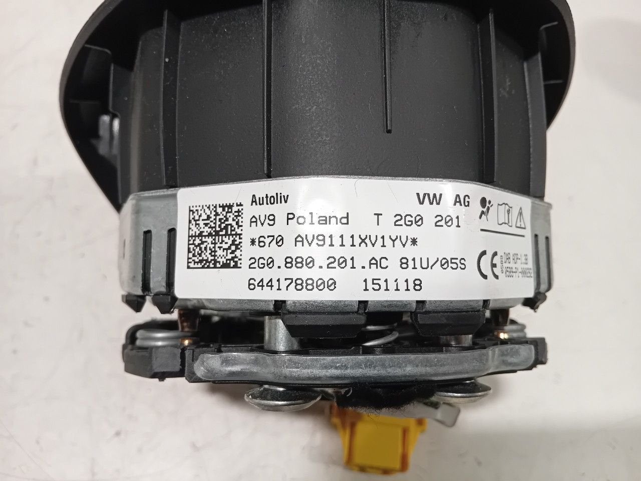 Airbag stuur Volkswagen Polo, Onderdelen@venauto.nl, Van der Ven Autorecycling B.V., Gebruikt, Ettenseweg 76, 4706 PB Roosendaal, The Netherlands