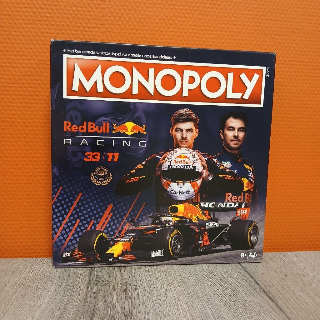 Monopoly Red Bull, Een of twee spelers, Ophalen of Verzenden, Zo goed als nieuw, Hasbro Gaming