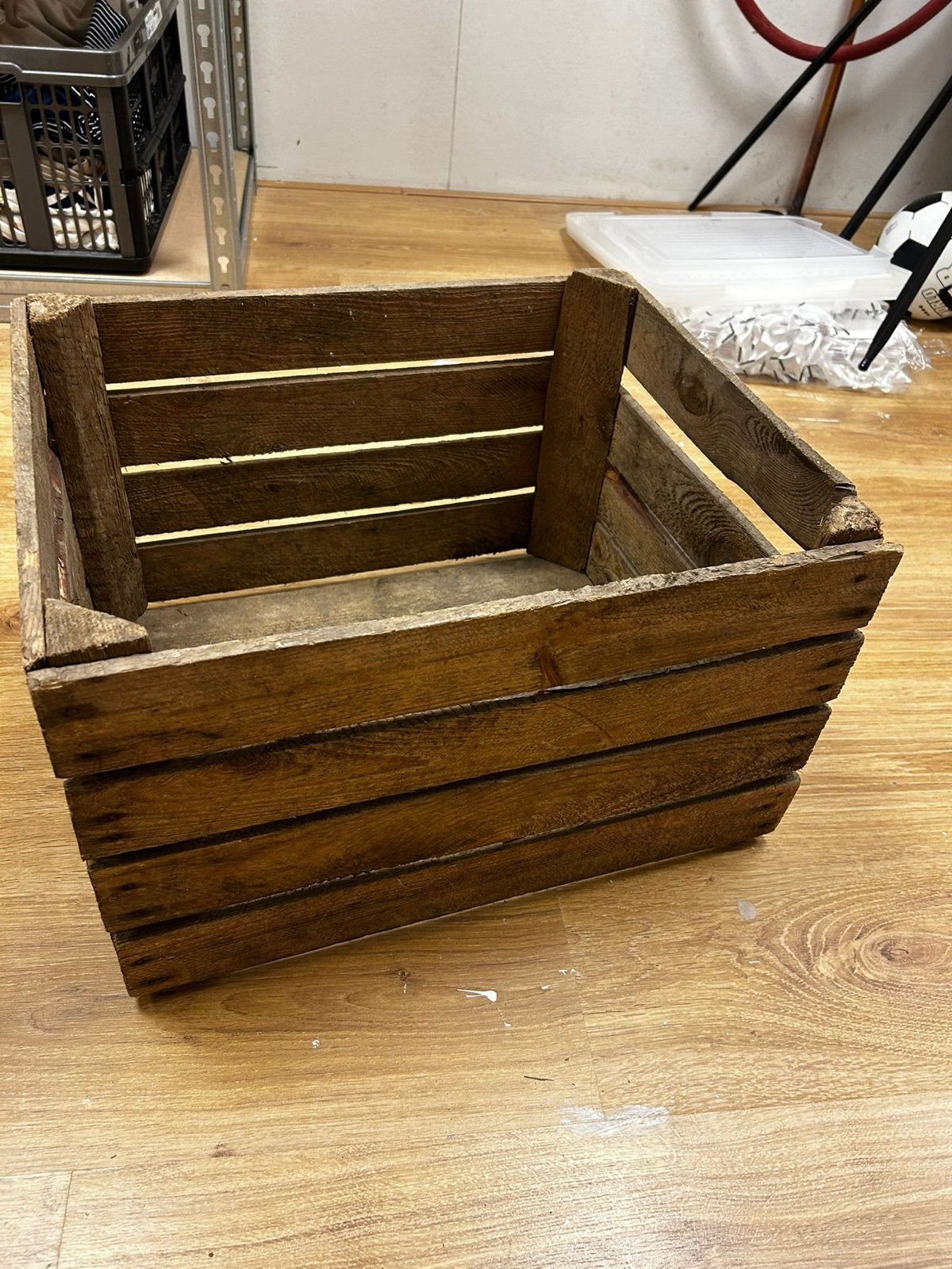 Vintage fruitkisten - 12 stuks, Ophalen, 50 tot 100 cm, Zo goed als nieuw, Minder dan 50 cm