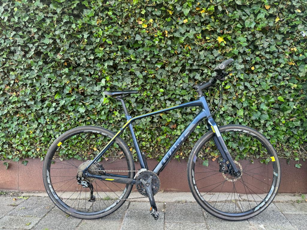 Giant Toughroad SL 2 - Hybride fiets met schijfremmen, Gebruikt, Versnellingen, Schijfrem, 53 tot 57 cm