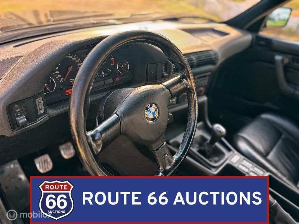 BMW M5 | 1992 | Route 66 Auctions, Overige carrosserieën, Zwart, Bedrijf, Handgeschakeld