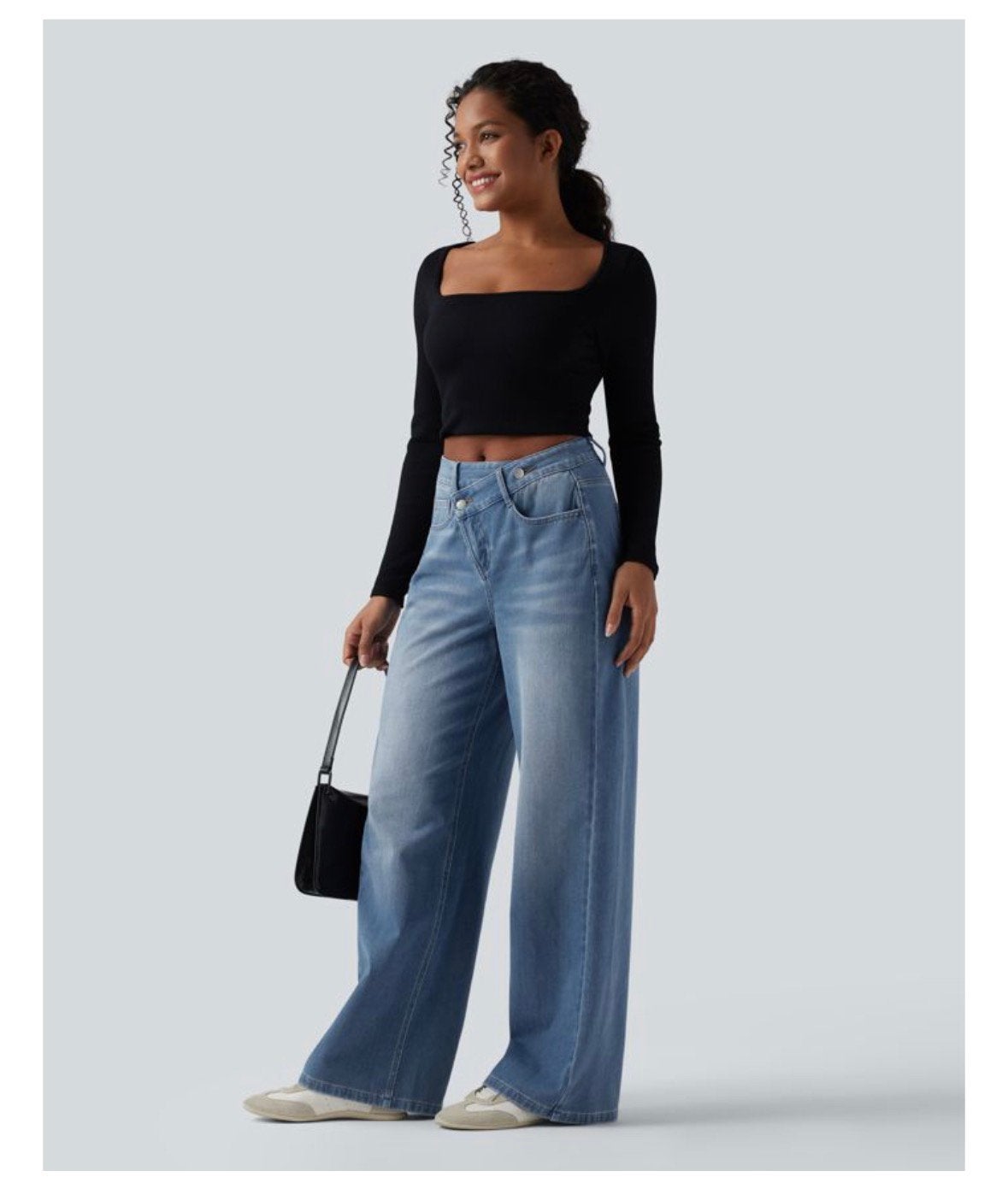 Halara Flex Casual Baggy Jeans  XL/tall, Kleding | Dames, Spijkerbroeken en Jeans, Ophalen of Verzenden, Nieuw, Blauw, Overige jeansmaten