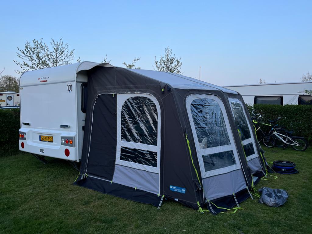 Kampa Ace 400 Opblaasbare Voortent - Zo goed als nieuw, Ophalen, Zo goed als nieuw, Polyester, Kampa Dometic