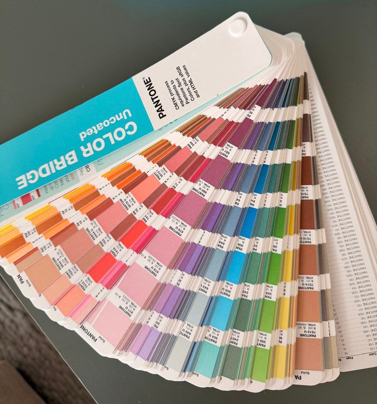 Pantone kleurenwaaier, Ophalen, Zo goed als nieuw