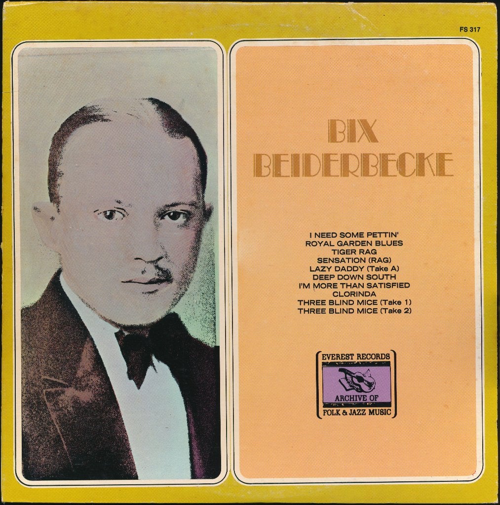 Bix Beiderbecke - Archive of Folk & Jazz Music FS 317, LP, Gebruikt, Ophalen of Verzenden, Complilatie