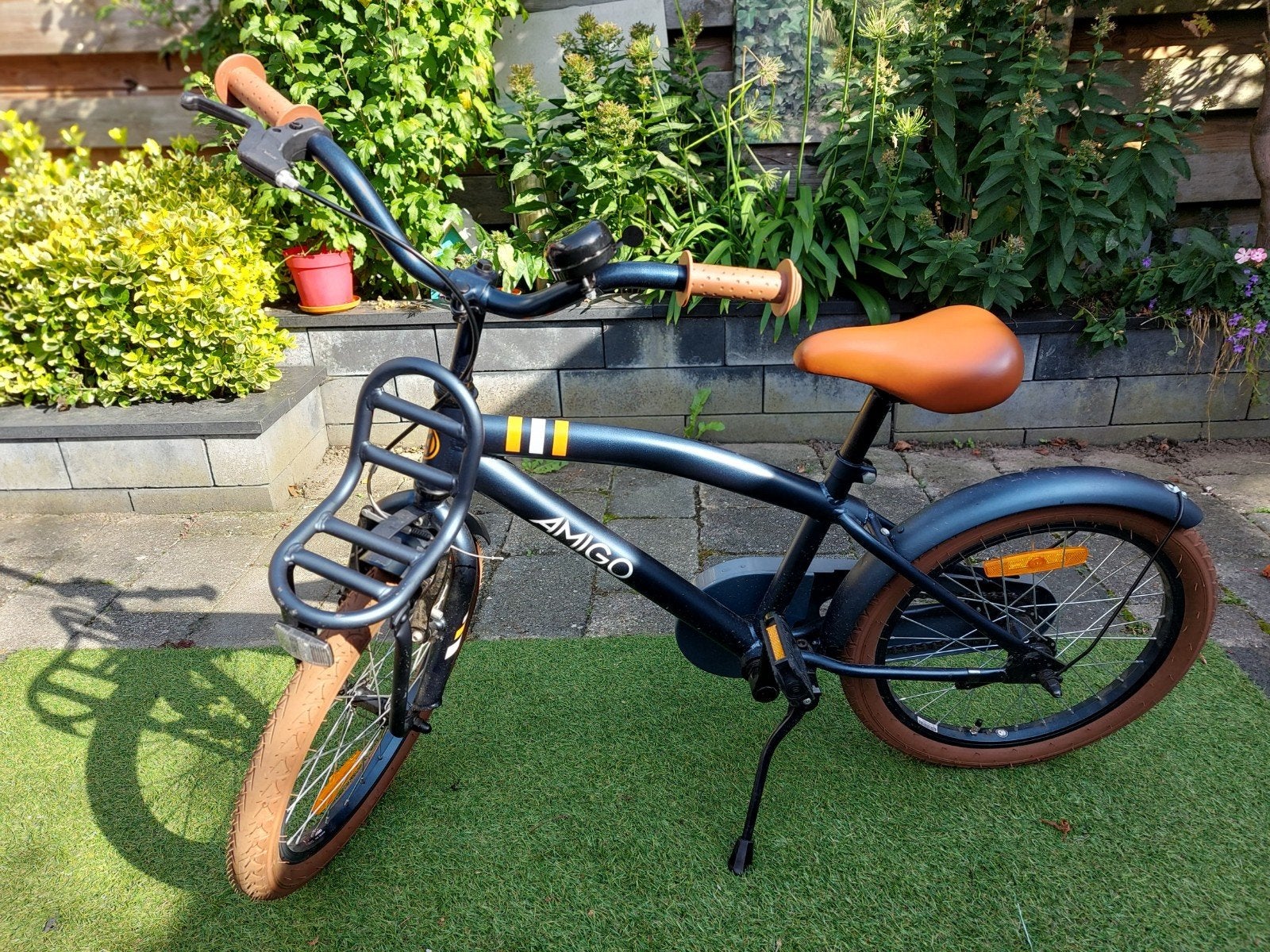 AMIGO 2Cool kinderfiets 18 Inch, Ophalen, Terugtraprem, 16 tot 20 inch, AMIGO