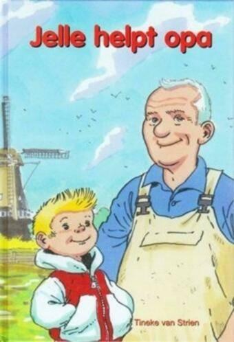 Jelle helpt opa Tineke van Strien 9059520491, Ophalen of Verzenden, Zo goed als nieuw, Tineke van Strien