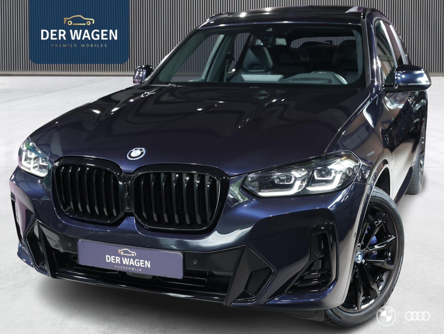 BMW X3 xDrive30e M SPORT PLUS / BLACK PACK / PANODAK / HEAD-, Auto's, Automaat, 1998 cc, Zwart, Bedrijf