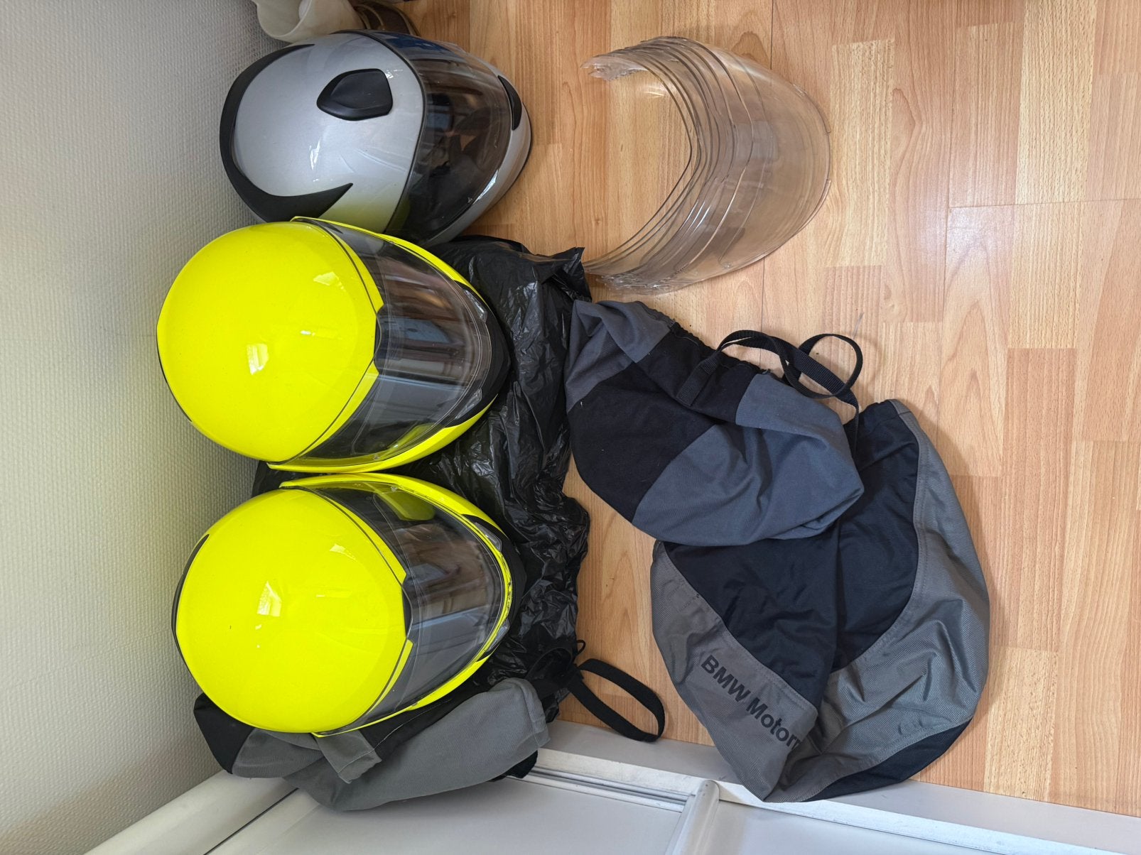 3 BMW helmen, Motoren, Kleding | Motorhelmen, Overige merken, XL, Ophalen of Verzenden, Integraalhelm
