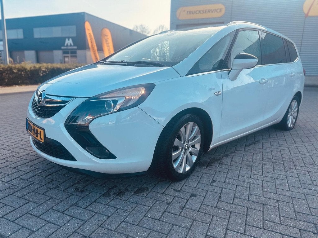 Opel ZAFIRA TOURER 1.4 Business Edition 7p. TREKHAAK AIRCO, Auto's, Opel, Voorwielaandrijving, Euro 5, 4 cilinders, 7 stoelen