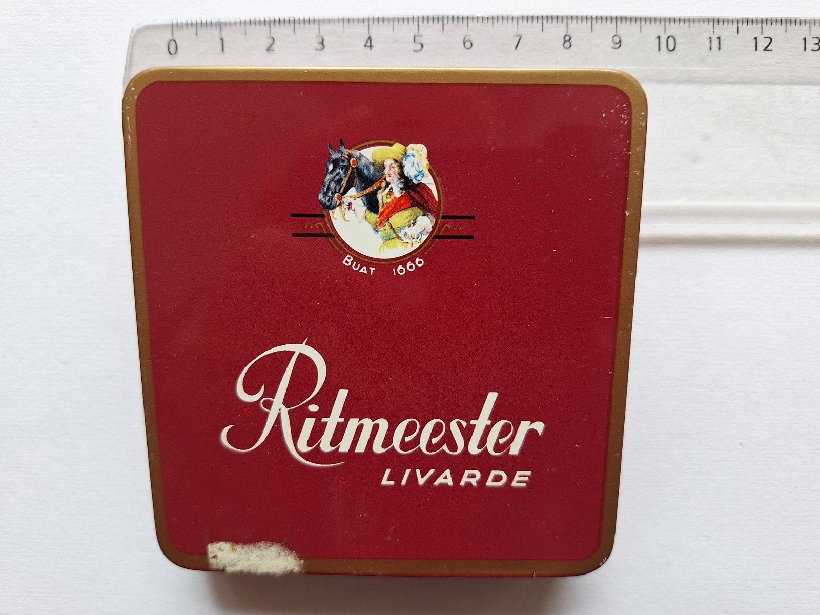 Sigarendoosje Ritmeester Livarde, Ophalen of Verzenden, Sigarenbandjes