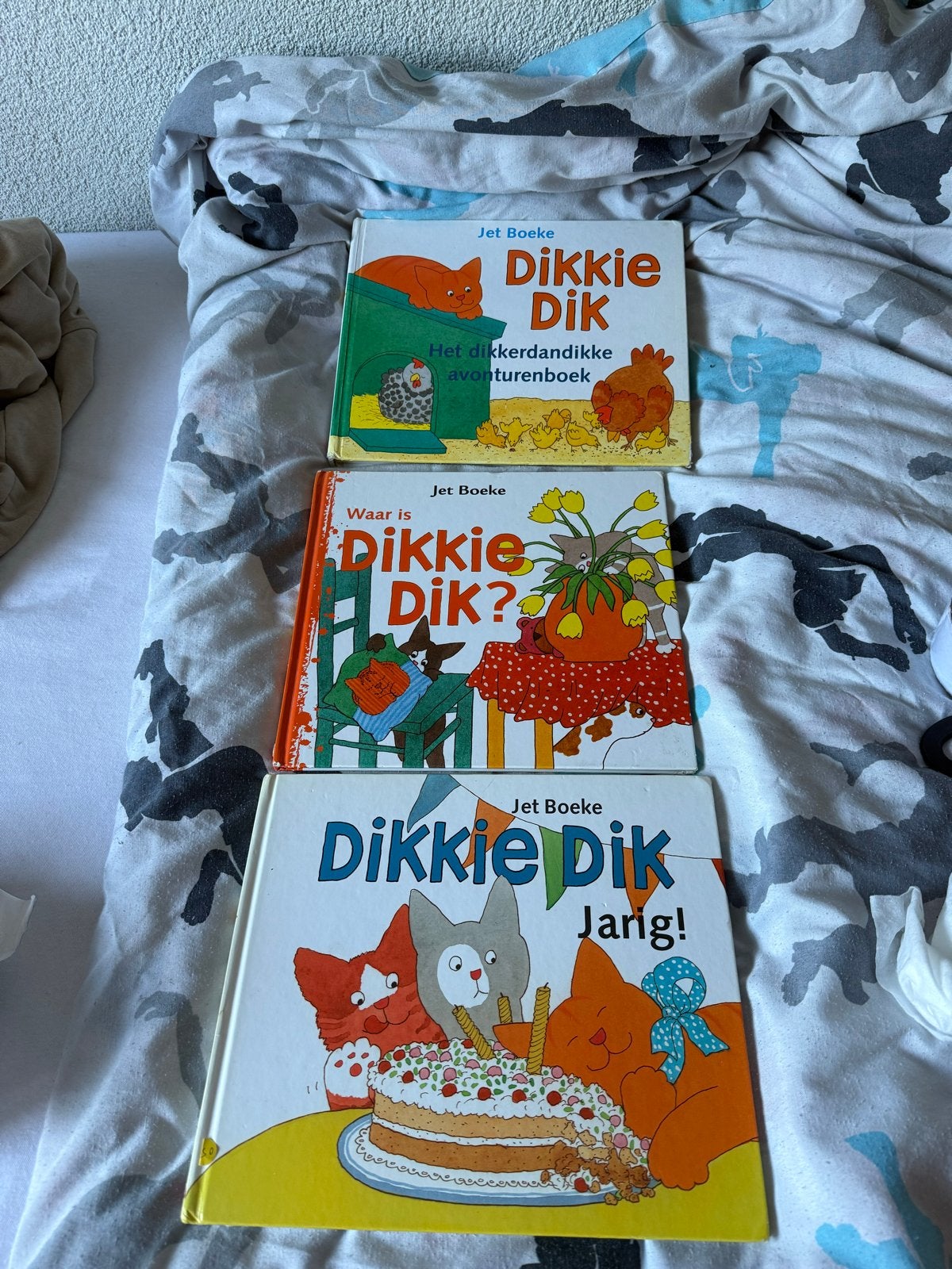 Dikkie Dik Boeken - Set van 3 (Jet Boeke), Ophalen of Verzenden, Gelezen, 2 tot 3 jaar