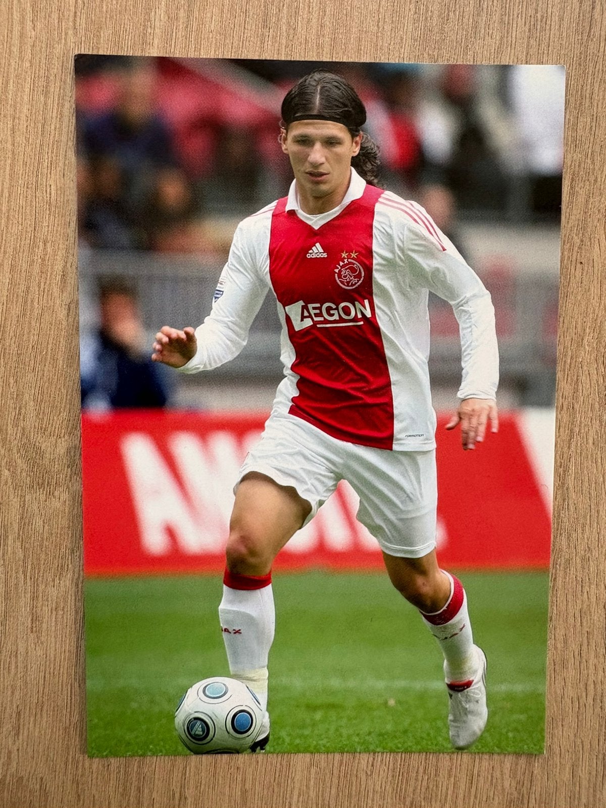 Fotokaart Marco Pantelic (Ajax)., Verzamelen, Ophalen of Verzenden, Nieuw, Ajax, Spelerskaart