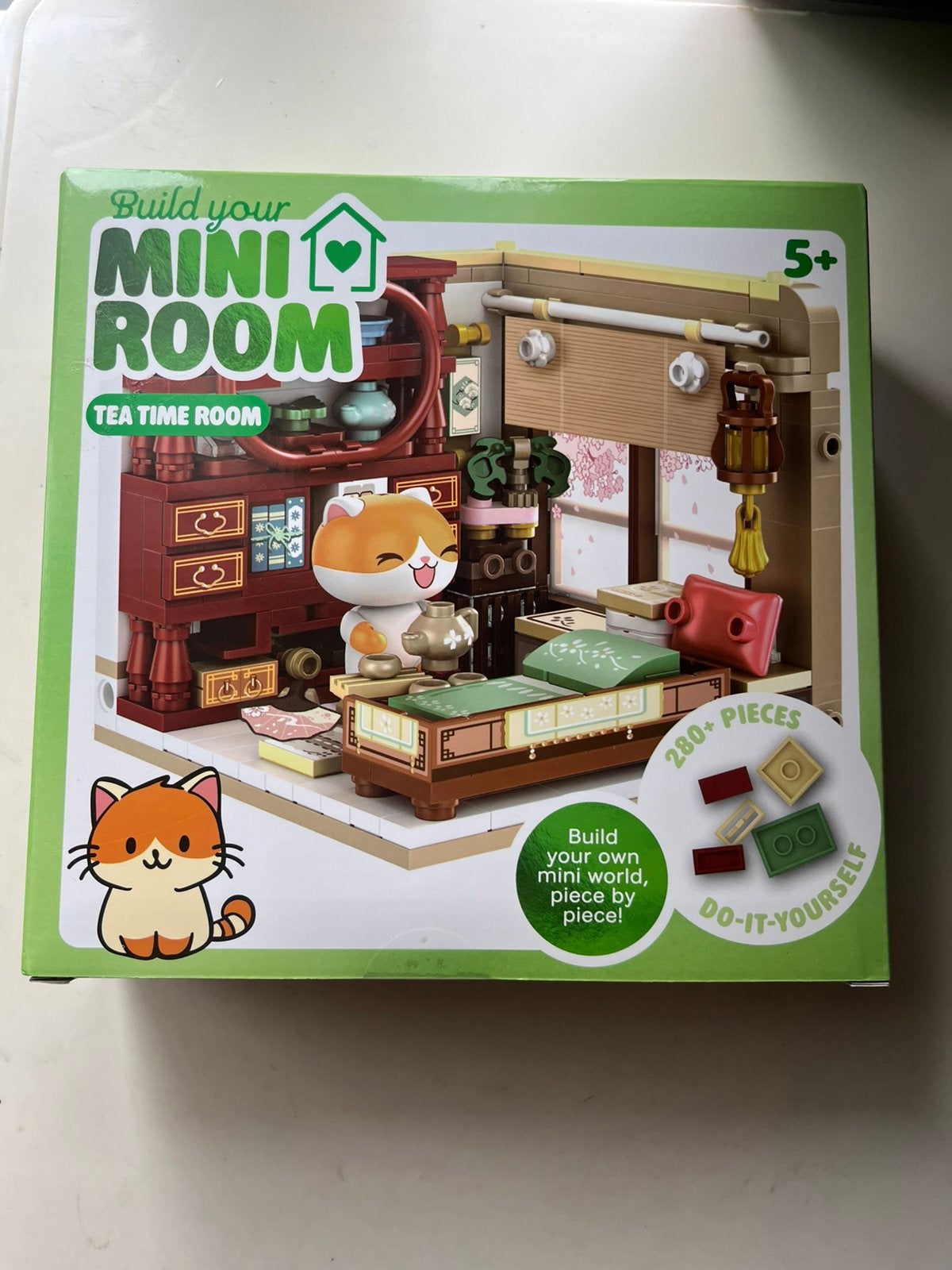 Mini room Tea time room Kawaii bouwblokjes speelset, Ophalen of Verzenden, Nieuw