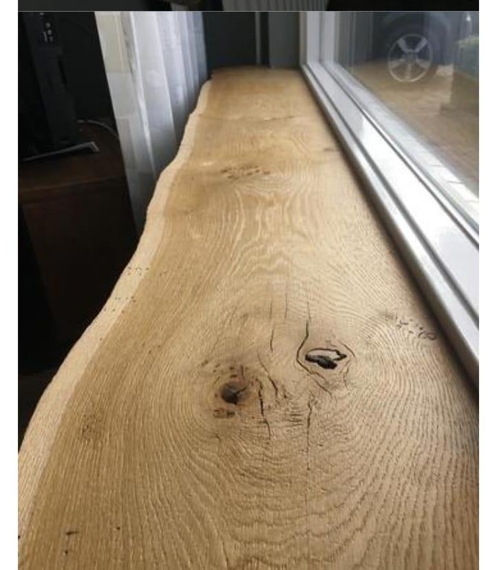 Planken op maat, Doe-het-zelf en Verbouw, Hout en Planken, Minder dan 25 mm, Eiken, Nieuw, Plank