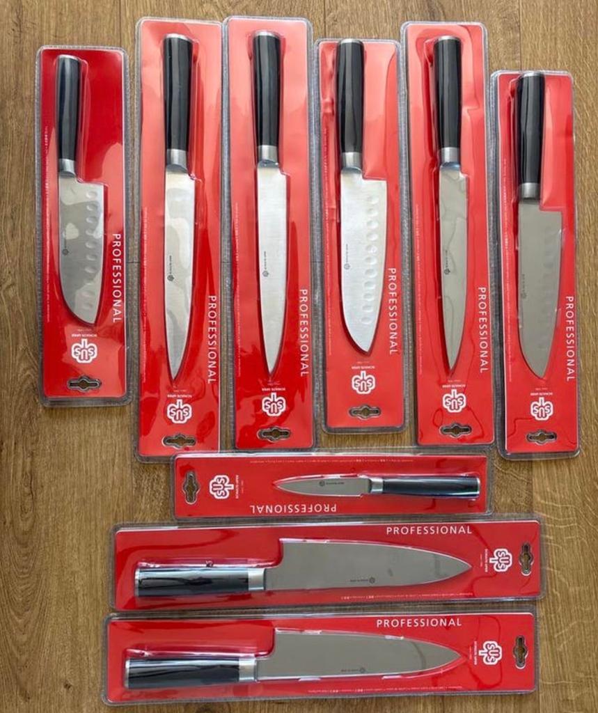 Schulte Ufer Professional messenset - Diverse Maten en Types, Huis en Inrichting, Ophalen of Verzenden, Zo goed als nieuw