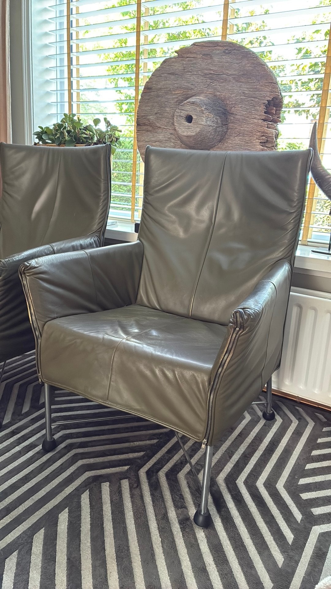 Montis Charly fauteuils, Ophalen, Design Vitra dutch design, Gebruikt, Minder dan 75 cm