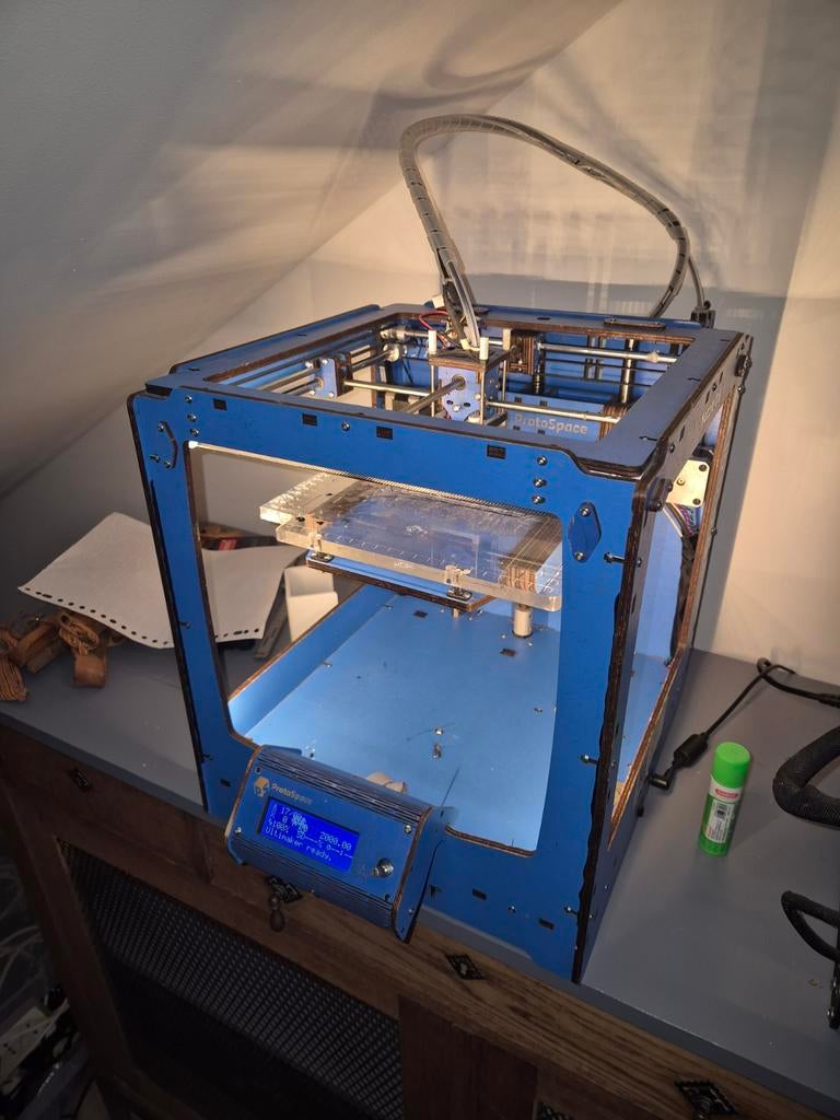 Ultimaker Original 3D-printer + 3 rollen filament, Computers en Software, 3D Printers, Gebruikt, Ophalen
