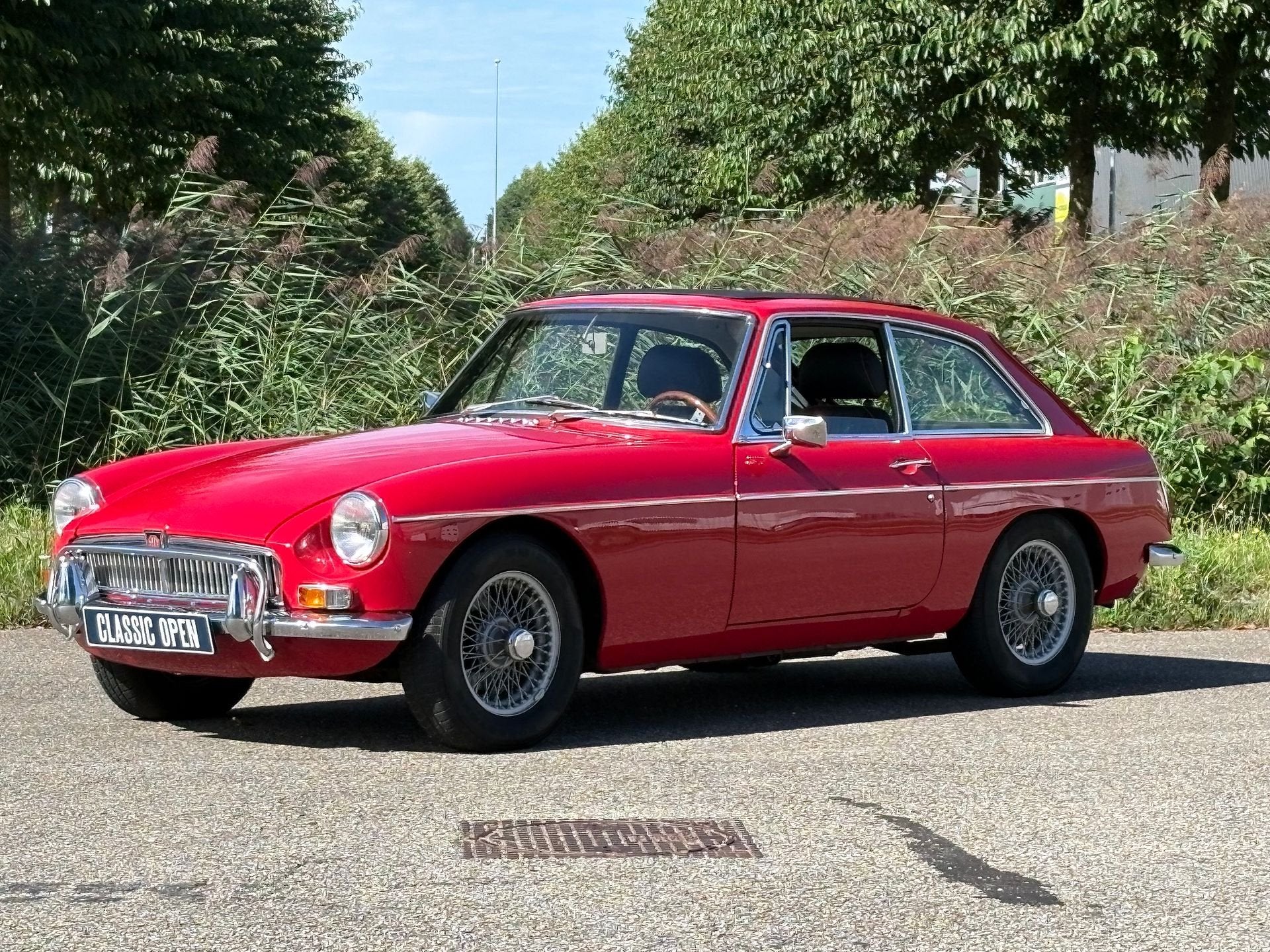 MG MGB, B, Zwart, Bedrijf, Handgeschakeld
