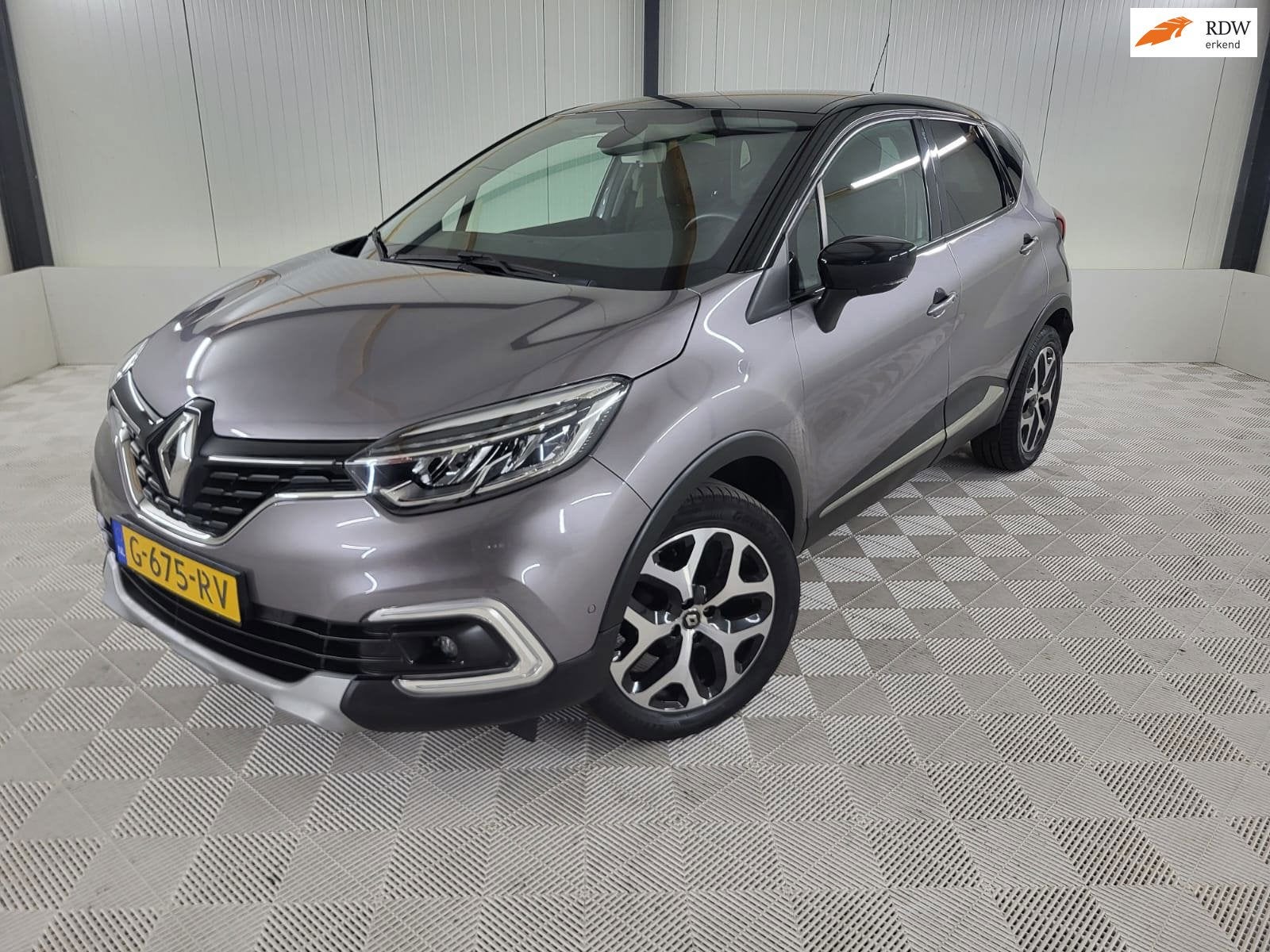 Renault Captur 0.9 TCe Intens, Camera, Navigatie, Trekhaak, Auto's, Voorwielaandrijving, 898 cc, Stof, Gebruikt