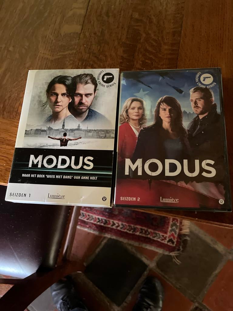 Modus Seizoen 1 & 2 DVD Boxset - Scandinavische Misdaad, Cd's en Dvd's, Dvd's | Tv en Series, Gebruikt, Boxset, Ophalen of Verzenden