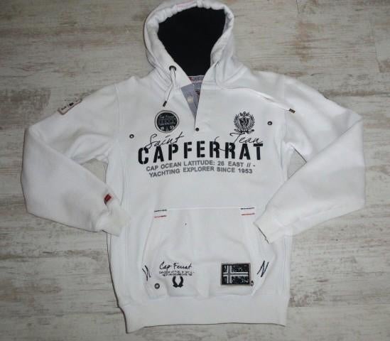 Geographical Norway vest met capuchon maat M, Wit, Geographical Norway, Gedragen, Verzenden