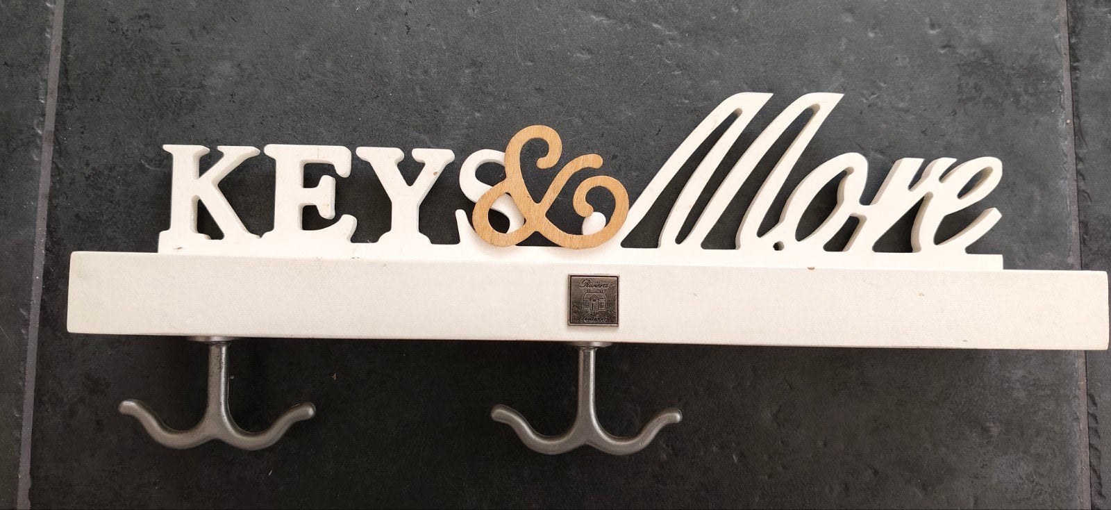 Rivièra Maison "KEYS & More" sleutelhanger / wanddecoratie, Ophalen of Verzenden, Zo goed als nieuw, Wit, Hout