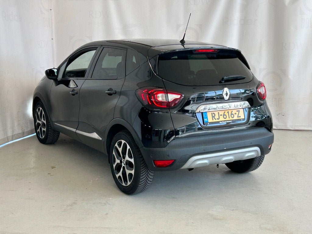 Renault Captur 1.2 TCe Intens|NAP|AUTOMAAT|CRUISE|AIRCO|PARK, Auto's, Renault, Gebruikt, 4 cilinders, 635 kg, Zwart
