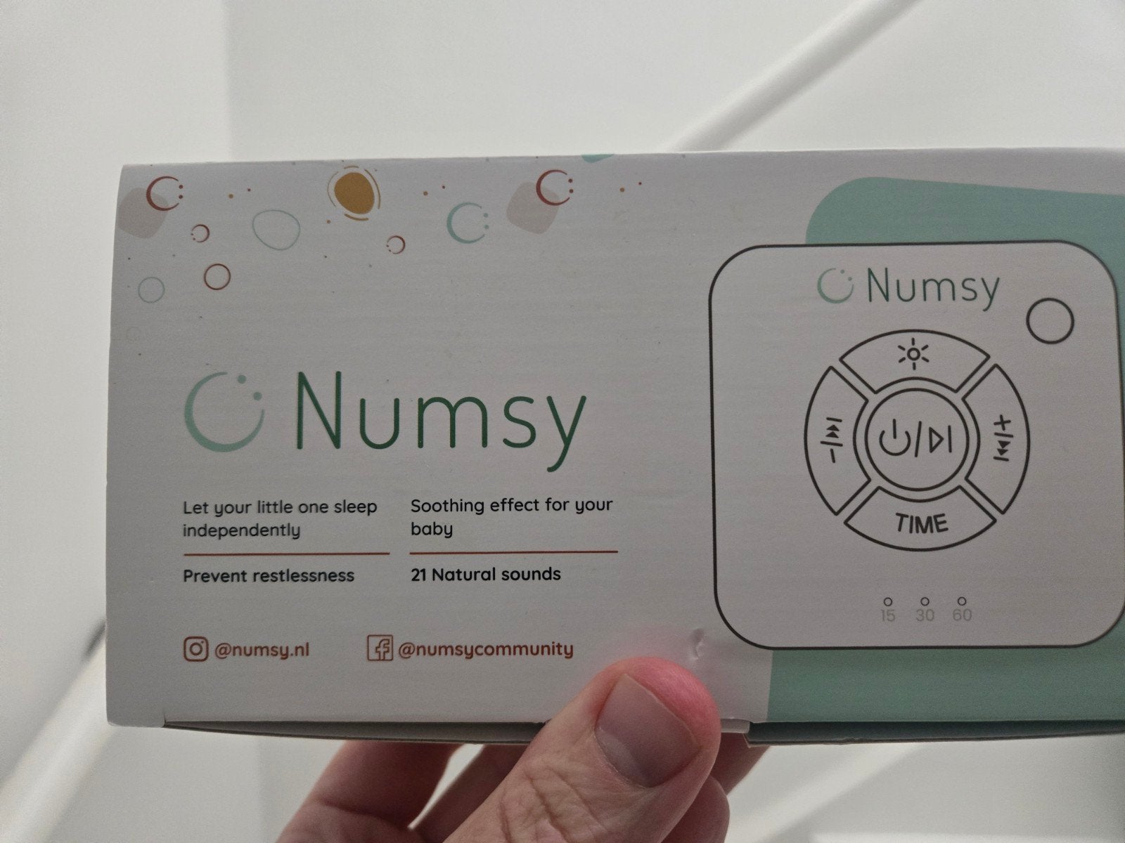 Numsy Original 3.0 Slaaptrainer / White Noise Machine, Ophalen of Verzenden, Zo goed als nieuw