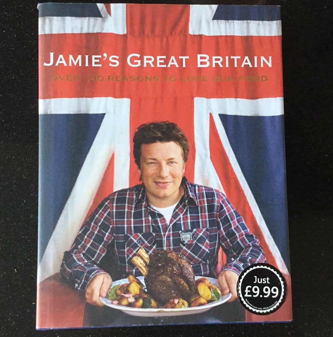 Kookboek Jamie Oliver - Jamie’s Great Britain, Boeken, Ophalen of Verzenden, Zo goed als nieuw, Overige gebieden