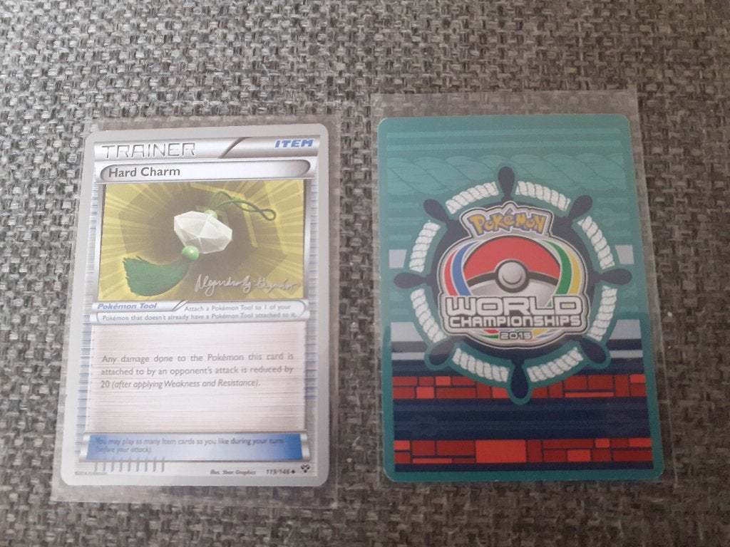 Hard Charm 119/146 World Championship 2015 Gesigneerd, Ophalen of Verzenden, Zo goed als nieuw