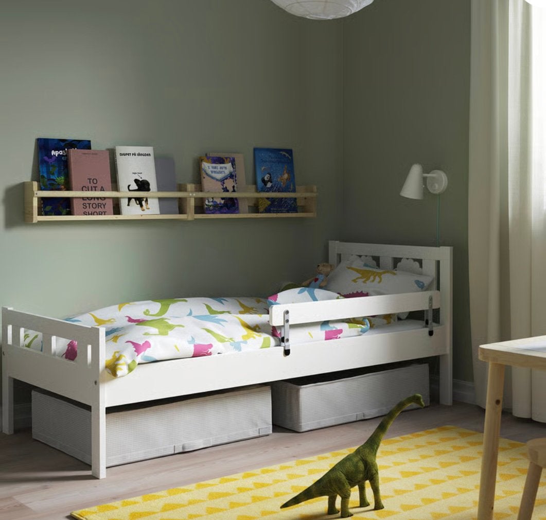 Peuterbed met schaapjes, Ophalen, Zo goed als nieuw