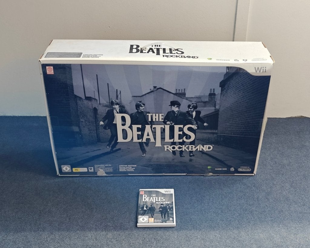 The Beatles Rockband Limited Edition Wii Complete Set!, Muziek, Gebruikt, Ophalen of Verzenden, 3 spelers of meer