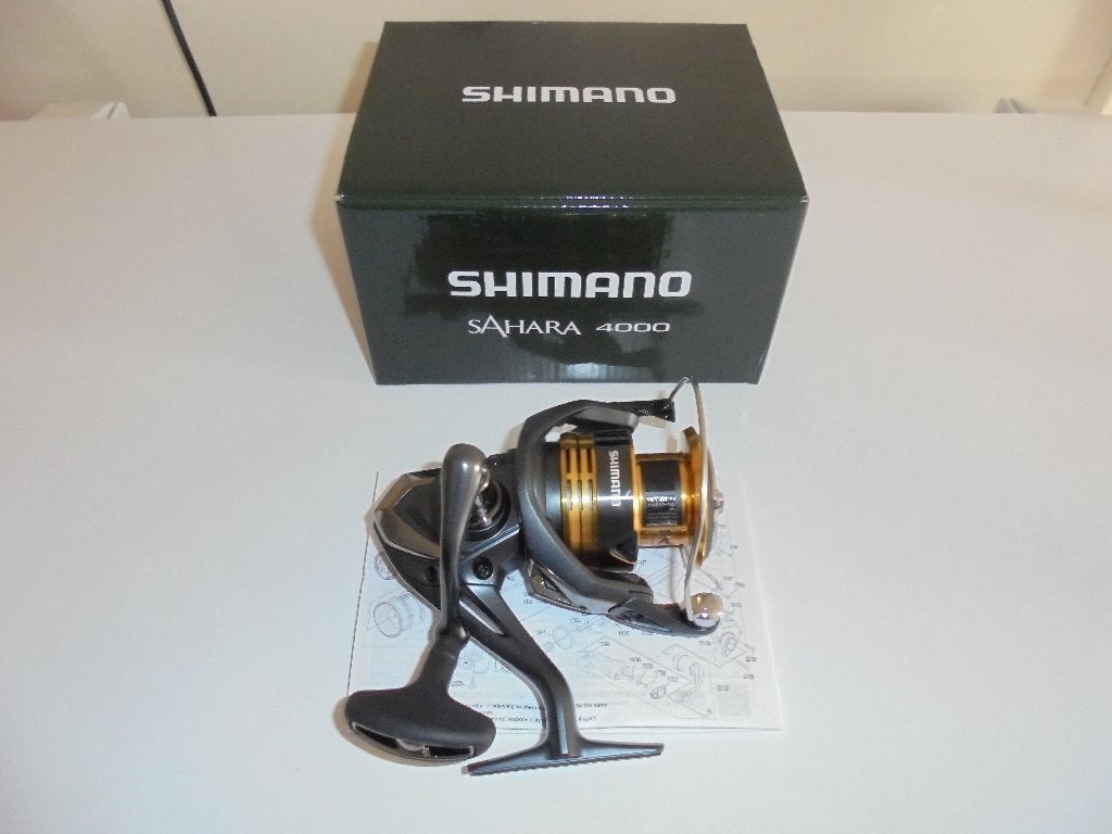 Shimano Sahara FJ 4000 Molens Spinning Nieuw., Watersport en Boten, Hengelsport | Roofvissen, Ophalen of Verzenden, Nieuw, Molen