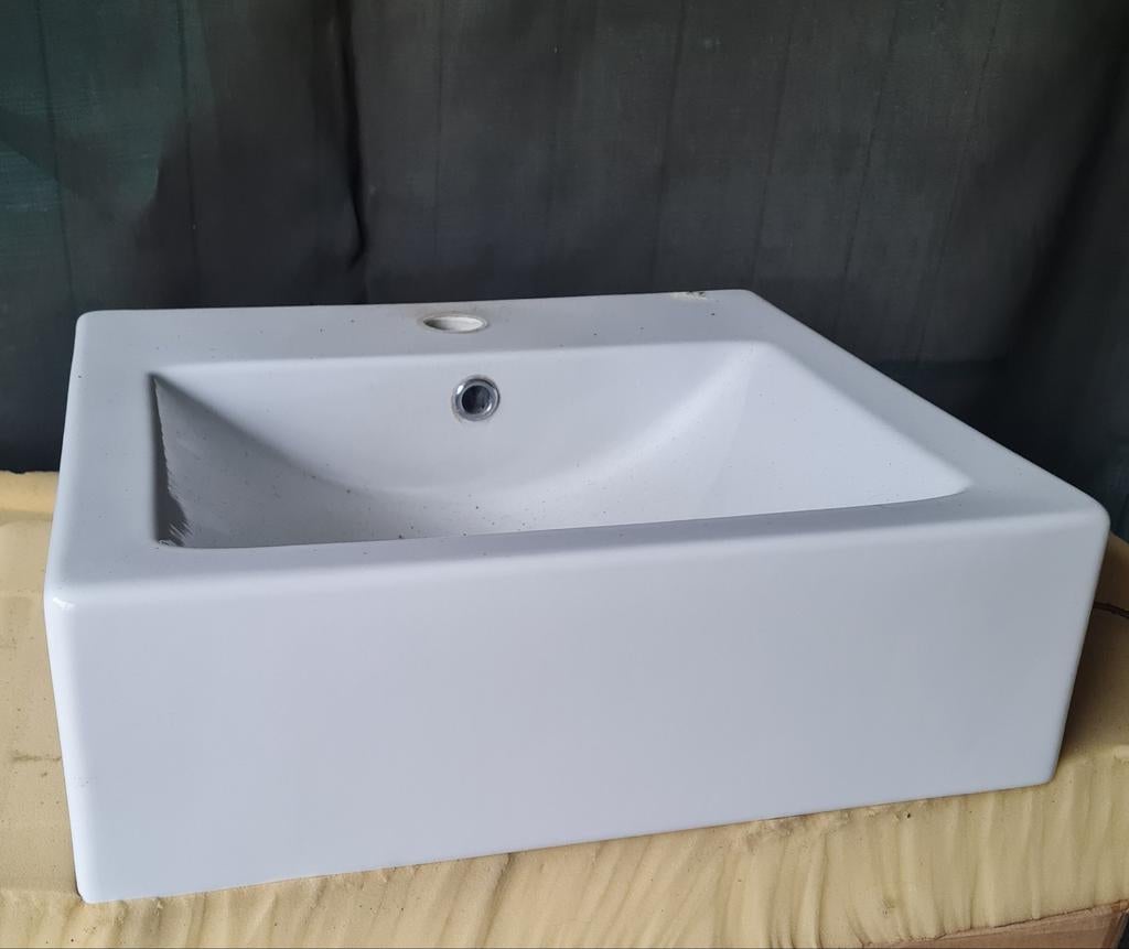 Keramische wasbak, Doe-het-zelf en Verbouw, Ophalen, Wastafel